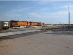 BNSF 4647  18Jun2012  NB into the Yard at Calhoun Street 